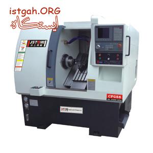 ماشین تراش cnc ریل مورب جستومی ، CFG56دو محوره