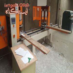 فروش دستگاه دست دوم توليد درب و پنجره دوجداره