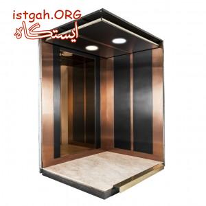 تولید و نصب کابین و پاراشوت و درب لولایی آسانسور