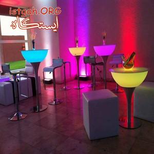 اجاره انواع میزهای ال ای دی LED در تهران و کرج