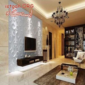 انواع تایل های سقفی پی وی سی
